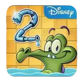鳄鱼小顽皮爱洗澡手机版1+2两款合集（解锁全部内购/爱丽丝/大顽固/神秘鸭/全解锁/1代是中文版/2代是英文版）