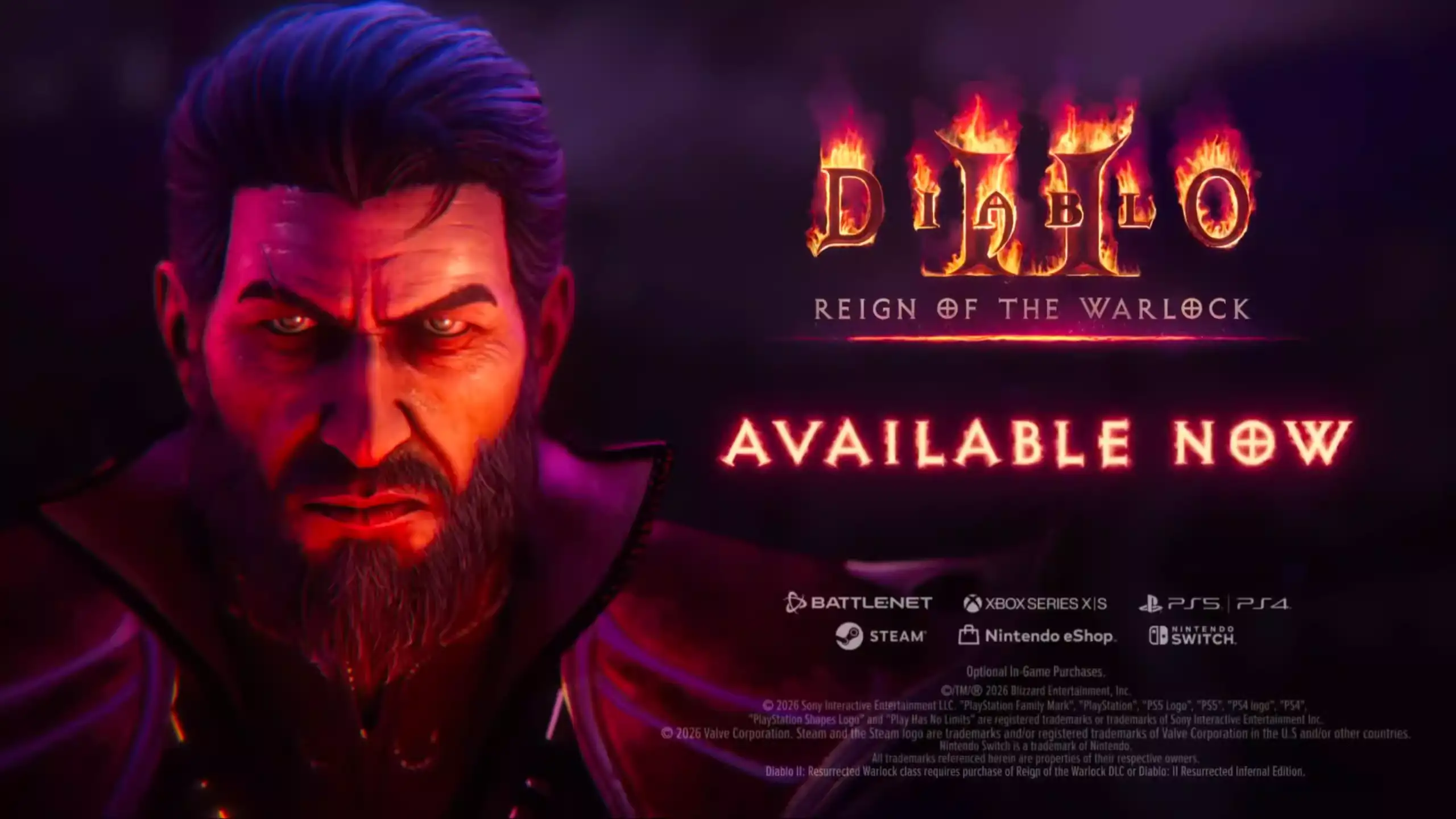 暗黑破坏神2：重制版 – 术士降临君临 – 终极包/Diablo II: Resurrected – Infernal Edition